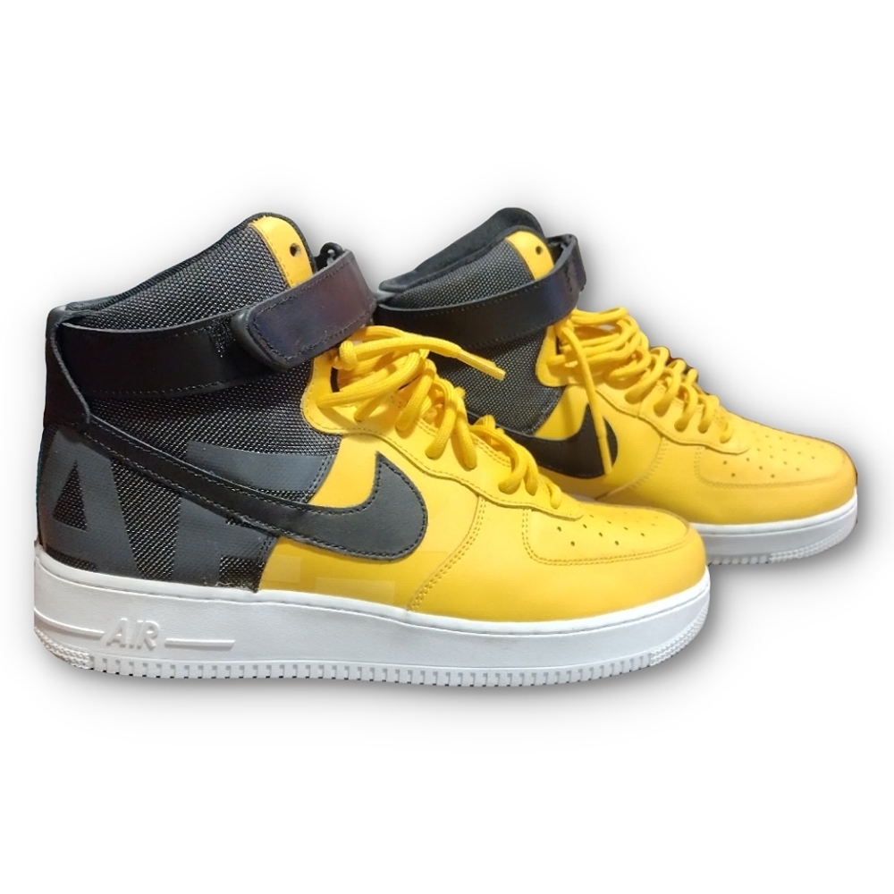 BRAND NEW AIR FORCE 1 HIGH '07 LV8 'YELLOW OCHRE'